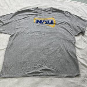 Captivating NAU TShirt Northern Arizona University LUMBERJACKS Gray Adult SZ 3XL